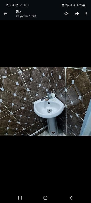 ramanada kirayə evlər: Sumqayit 1otaqa yataqxana esyali hamam ayaqyolu metbext balkonda — 5