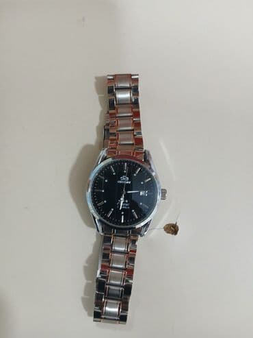 qizil tek qas uzukler ve qiymetleri: Qol saatı, Orient, rəng - Qara — 1