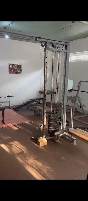 Спорт и отдых: Müxtəlif idman zalı avadanlıqları satılır – tam dəst Tərkib: - Çəki — 2