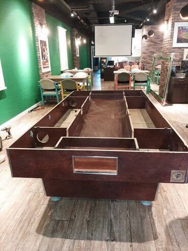 nerd taxta satisi: Pul stolu 8 fut Amerikan pul stolu satilir Qara mermerden.temiz — 6