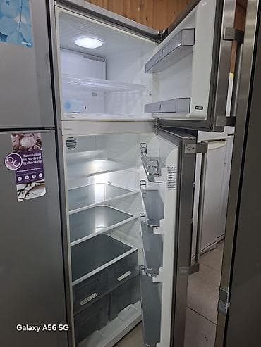 hava soyuducu: 2 qapılı Beko Soyuducu Satılır, rəng - Gümüşü, Dispenserli — 2