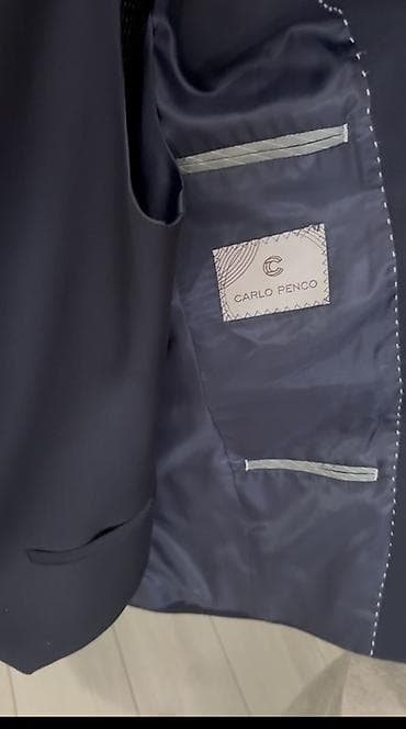 3 duymə koynək: CARLO PENCO üçlük kostyum dəsti Cemi 1 ce defe geyinilib 200 manata — 2
