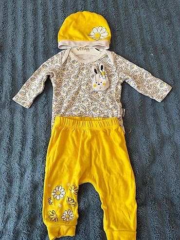 Боди: Комплект, Унисекс, 3 - 6 мес. — 1