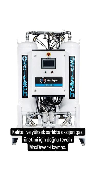 Kompressorlar: MaxDryer–Oxymax oksigen generatoru - PSA (Pressure Swing Adsorption) — 1