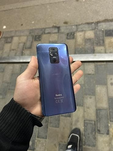 Redmi Note 9, 64 GB, rəng - Mavi, Barmaq izi