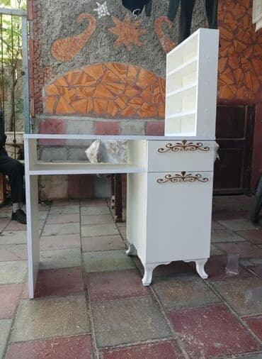 белый стол на кухню: Mətbəx masası, Yeni, Açılan, Şüşə, Dördbucaq masa — 3