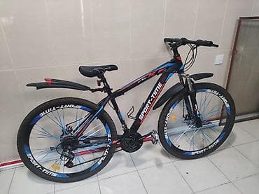 velosiped mingecevir: Sport-Time AX100 dağ velosipedi - Çərçivə: yüngül alaşımlı, idman — 5