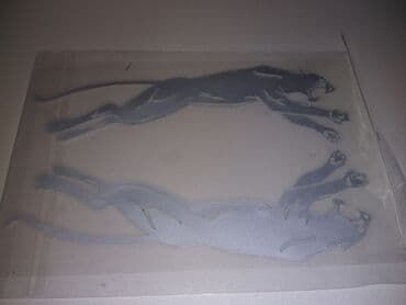 Yaquar Pantera nakkeyka velosiped motosikl və maşının üstünə