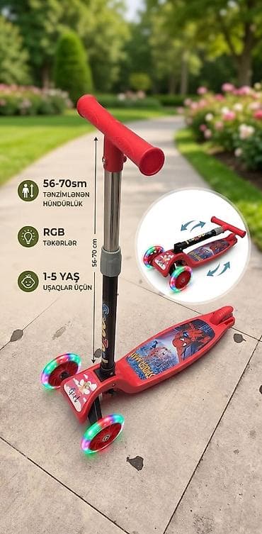 Uşaq skuterləri – yeni model - 1–5 yaş arası uşaqlar üçün nəzərdə — 1