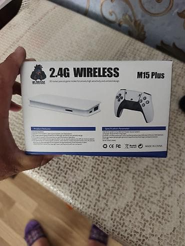 SJGAM M15 Plus – 2.4G Wireless retro oyun konsolu komplekti