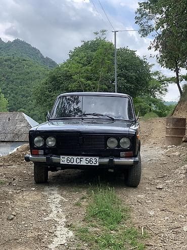 VAZ 2106, qara rəng, sedan kuzov. Xarici görünüş və optika: - Klassik — 4
