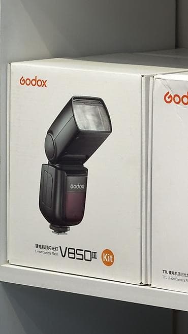 video registor: Godox V850 III Kit – Li-ion kamera flaşı - Güclü və sürətli — 1