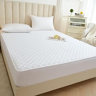 Döşəklər: Sukeçirməz teflon döşək qoruyucu Yataq döşəyi üçün quilted qoruyucu — 1