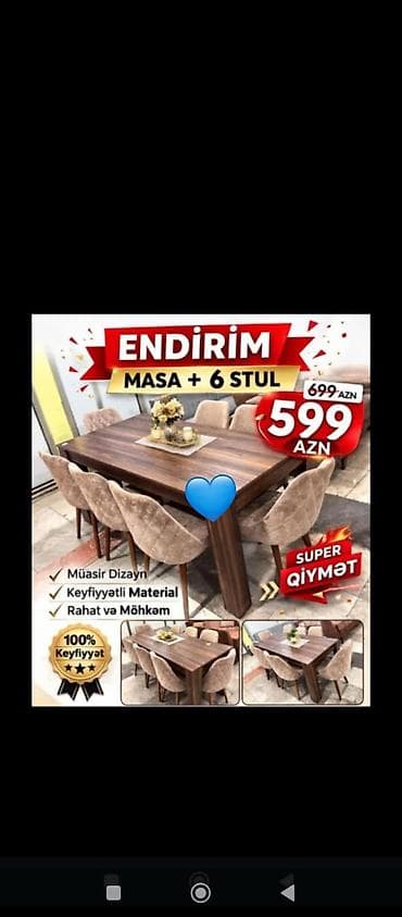Yeni, 6 stul