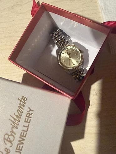 qol saatlari qadin ucun: Qol saatı, rəng - Qızılı — 9