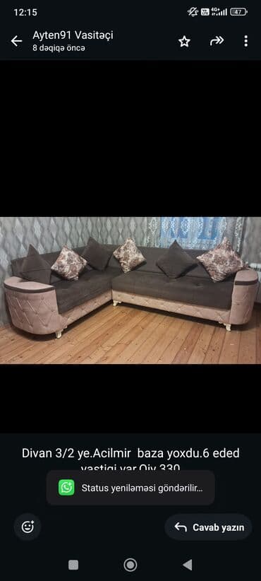 Künc divan lalafo.az -da Künc divan