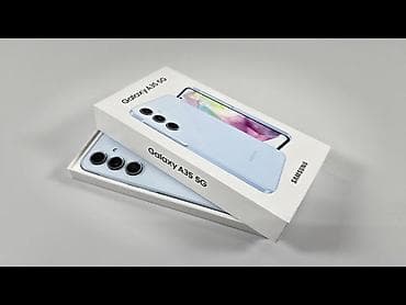 Samsung Galaxy A35, 256 GB, rəng - Mavi, Sənədlərlə