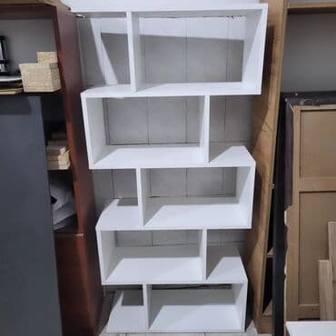 полка для книг: Новый, Книжная полка, Прямая — 4