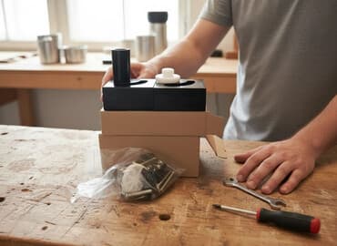 vanna: Mətbəx və ya vanna otağı üçün divara bərkidilən fırça/aksessuar — 1