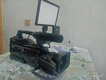 Sony peşəkar videokamera dəsti - Model: Sony HD (Exmor R sensorlu). -