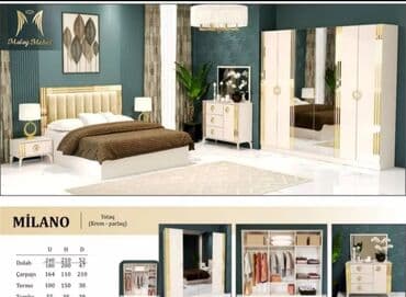 moydadır modelleri: İkinəfərlik çarpayı, Komod, Dolab, 2 tumba, Rusiya, Yeni — 9