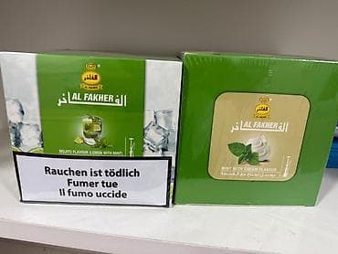 Məhsul: Al Fakher nargilə tüstüsü (şisha tütünü) – iki fərqli dad — 1