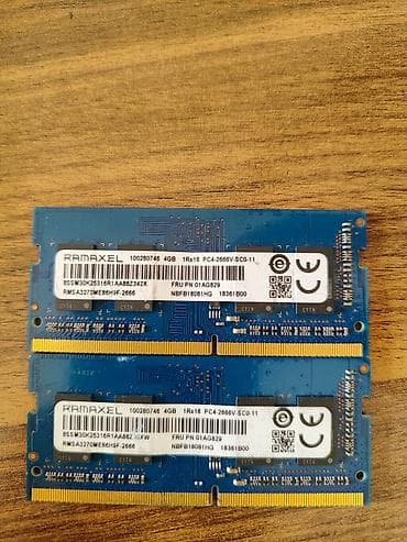 Operativ yaddaş (RAM) Kingston, 16 GB, 3600 Mhz, DDR4, Noutbuk üçün, İşlənmiş — 4