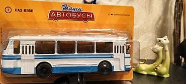 KOLLEKSIONERLER UCHUN. LAZ-695N avtobusunun kolleksiya modeli. -