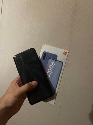 Redmi 9T, 128 GB, rəng - Qara, Barmaq izi, İki sim kartlı