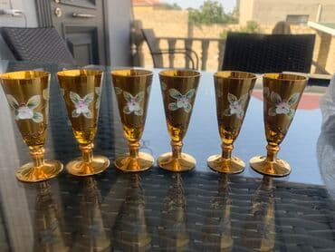 xurusdal qablar: Qədəhlər, 6 ədədli dəst — 1