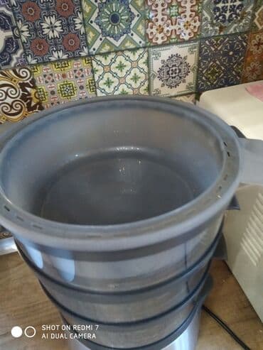 yemək bişirən: Buxarlı bişirici Philips, qabların sayı - 3, Ünvandan götürmə — 4