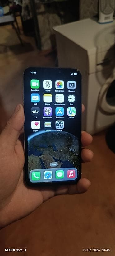 iphoe x: IPhone X, Gümüşü, Face ID — 4