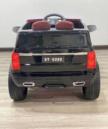 7 yaş: Uşaq elektrik cipi "Nissan" M 4837EBLR (4WD tam ötürücülü). İki — 7