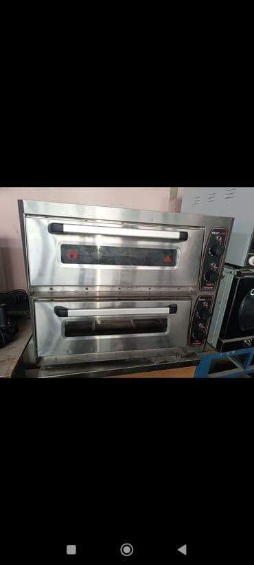 konveksiyon bişirmə sobası qiyməti: Yemək üçün, Çörək, Şirniyyət üçün, Elektrik, 2 mərtəbəli — 1