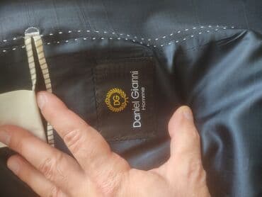 приталенные мужские костюмы: Daniel Gianni Homme kişi kostyum geyimi - Model: Daniel Slim (Slim — 2