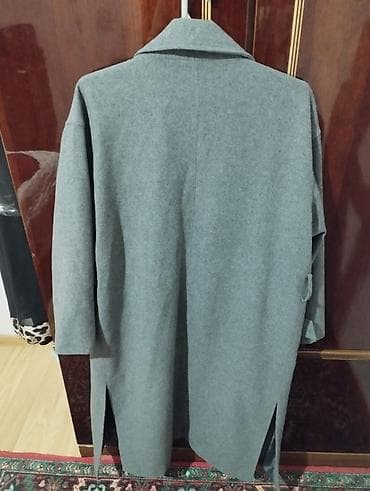 stradivarius farmerke: Palto, Stradivarius, L, rəng - Boz — 2