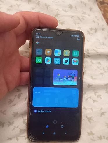 16 e ıphone: Redmi Note 8, 64 GB, rəng - Mavi, Barmaq izi — 1