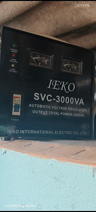 3000: IEKO SVC-3000VA avtomatik gərginlik tənzimləyicisi (stabilizator) - — 2