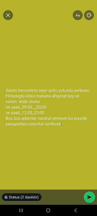 turbo az ef 10: Ofisiant tələb olunur, Restoran — 1