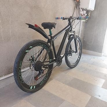 Dağ velosipedi – 26" təkərlər, yüngül alüminium tipli hardtail gövdə -