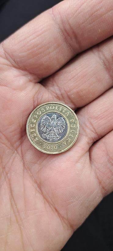 İncəsənət və kolleksiyalar: Polşa 2 zloty sikkəsi – 2020 buraxılışı - Nominal: 2 ZŁOTE - Ölkə — 2