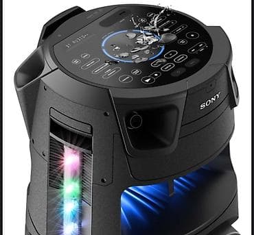 sony mp3 player: Sony MHC-V73D ev audio sistemi - Güclü birgə korpuslu party səs — 7