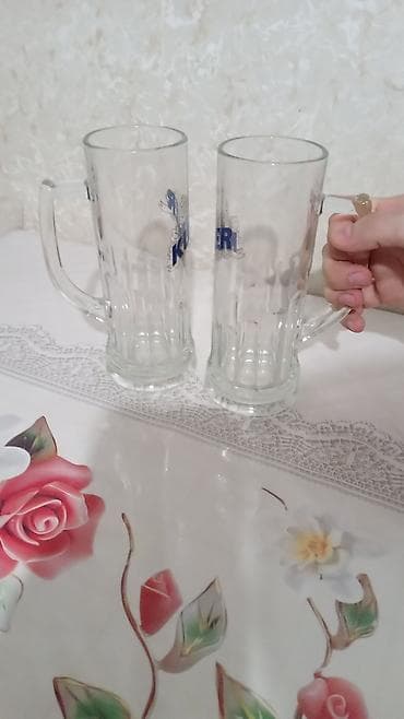 pivə bockasi: Qədəhlər, rəng - Ağ — 2