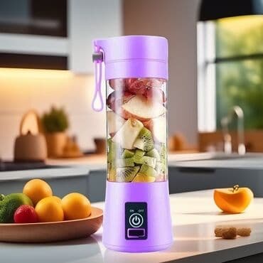 mini kokteyl aparatı: Стационарный, Портативный блендер, Новый, Самовывоз, Бесплатная доставка, Платная доставка — 1