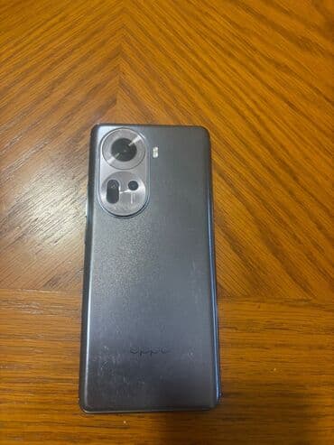 iphone 12 satilir: Oppo Reno 11, rəng - Qara, Barmaq izi — 3