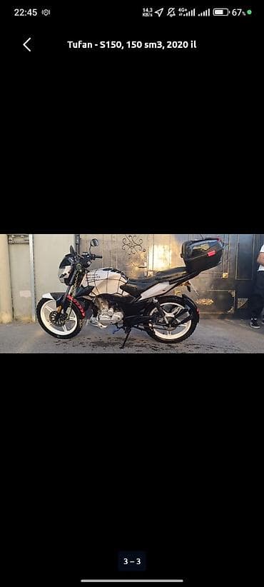 moto 150cc: Tufan - S150, 150 sm3, 300 km — 3