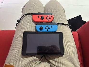 nintendo da: Nintendo Switch (Neon Red/Neon Blue) oyun konsolu Xüsusiyyətlər: - — 4