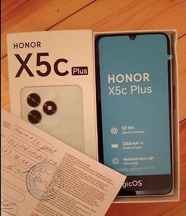 honor 40: Honor 5c, 128 GB, rəng - Qara, Sənədlərlə — 1