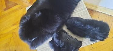 derin dondrcu: Əla vəziyyətdə oriqinal dəri.2 qol 1 boyun üçün qara xəz.heç bir — 3