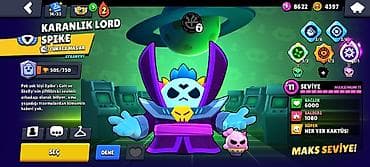 ps 2 pro: Brawl Stars hesabı – yüksək səviyyəli qəhrəmanlar və nadir — 5